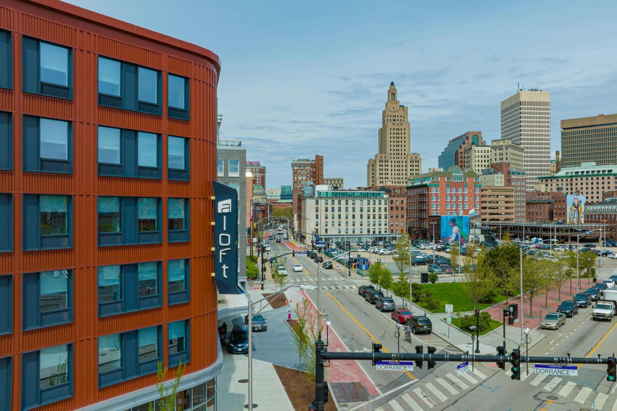 Aloft Providence Downtown Exterior foto