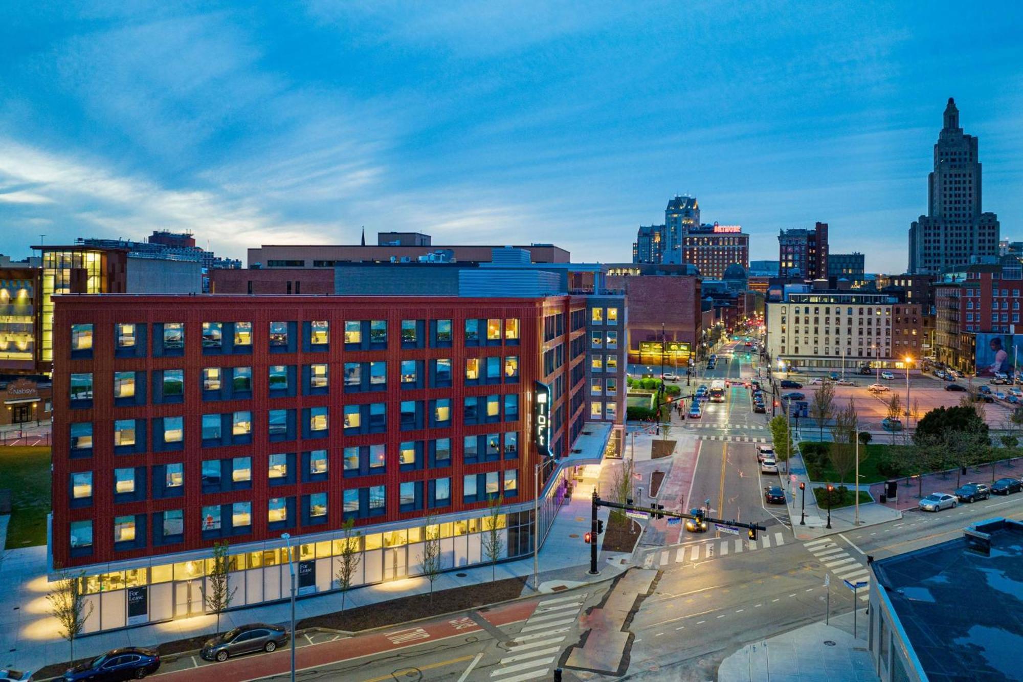 Aloft Providence Downtown Exterior foto