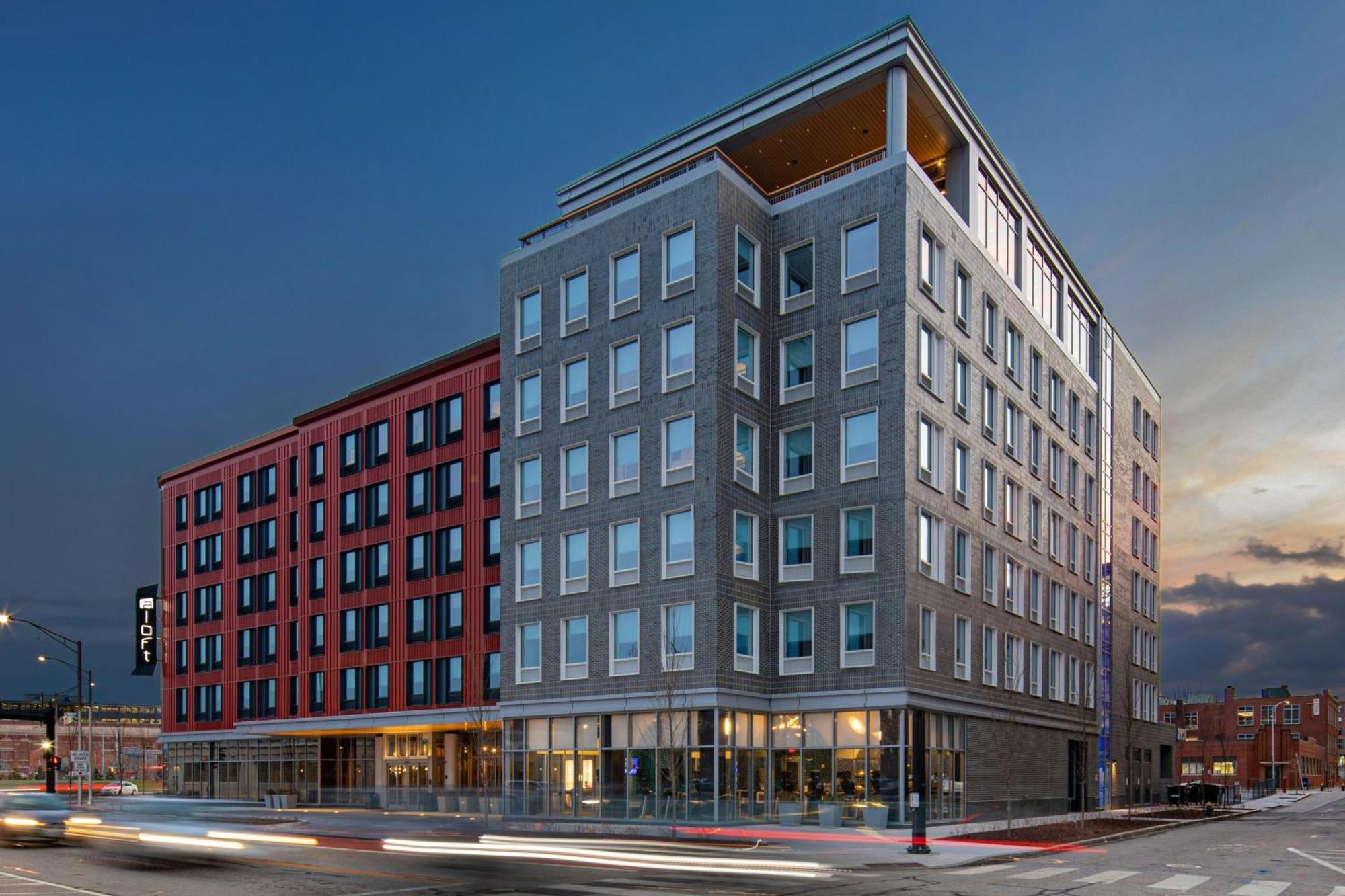 Aloft Providence Downtown Exterior foto